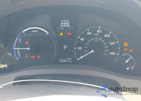 2013 Lexus Rx 450H из США, поврежденный, VIN JTJBC1BA9D2053105